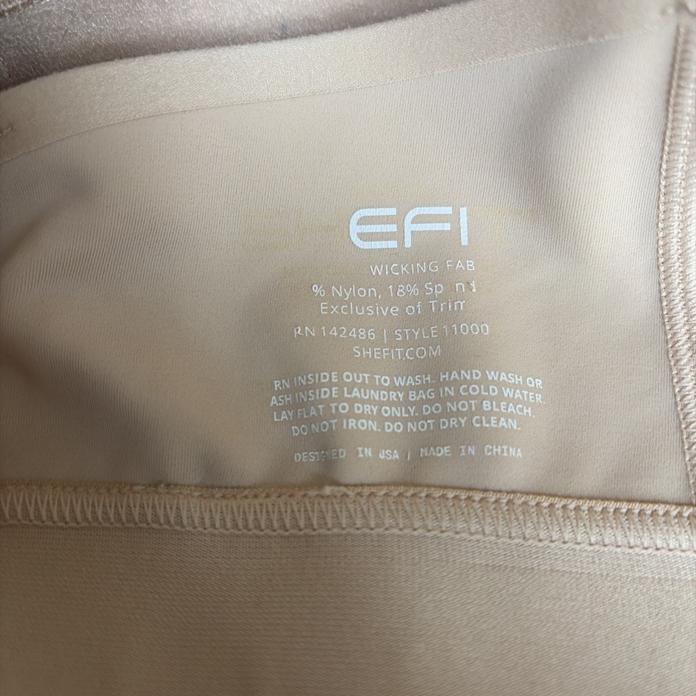 Shefit Flex Sports Bra High Impact Adjustable Front Zip Close Read Unsure Size - Picture 6 of 8